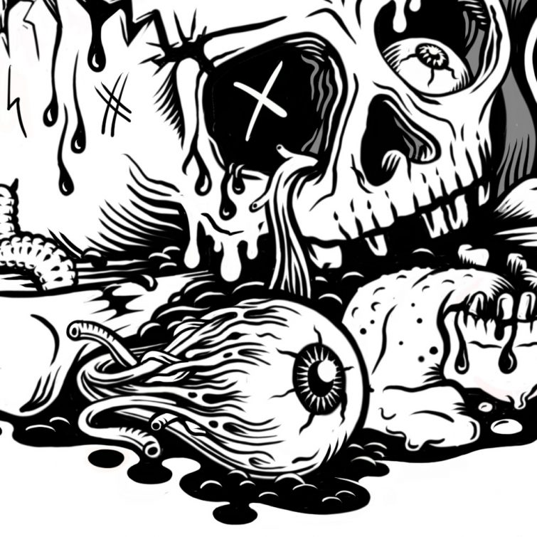 helmet-skull-illustration